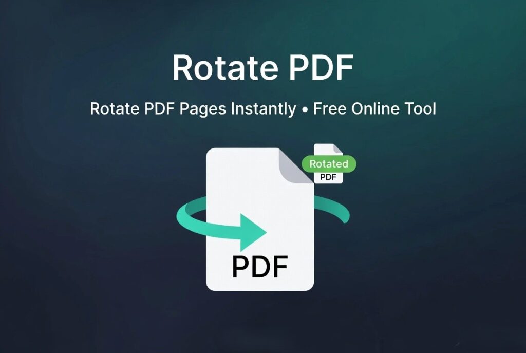 How to Rotate PDF Pages Permanently Online for Free by dailywebutils.com