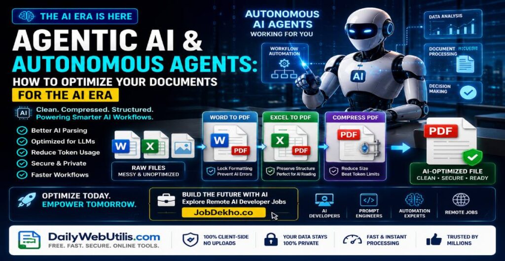Agentic AI & Autonomous Agents: How to Optimize Your Documents for the AI Era